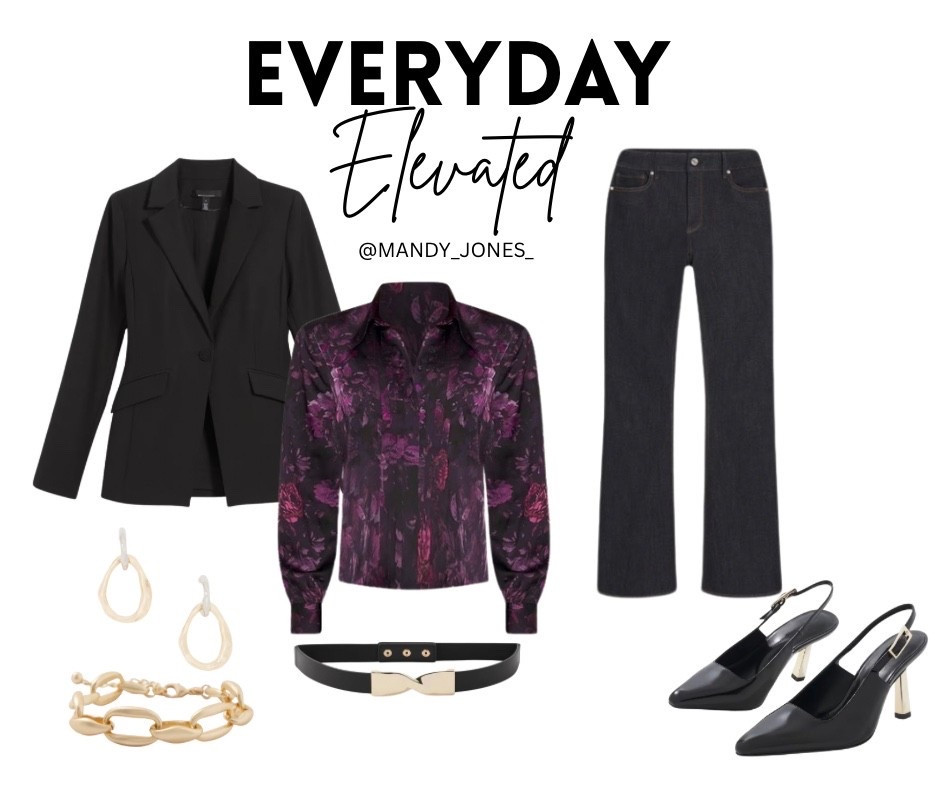 Everyday style with a little extra. This mix of tailored pieces and rich tones works for the office, dinner, or anything in between. 

#LTKWorkwear #LTKSaleAlert #LTKOver40