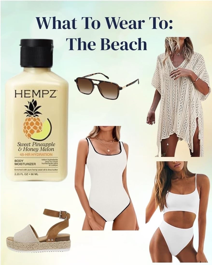What to wear to the beach

#LTKSwim #LTKTravel #LTKootd
