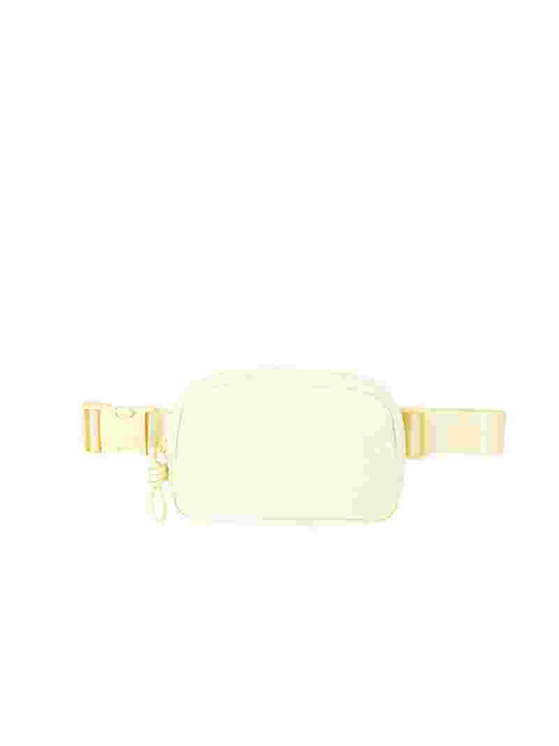 No Boundaries Hands Free Fanny Pack, Tender Lemon, Women’s | Walmart (US)