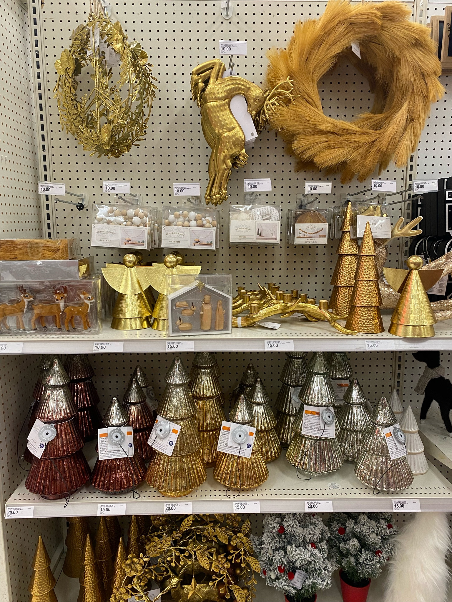 Target gold Christmas decor! Deer, trees, decor at Target! 

#LTKHoliday #LTKSeasonal #LTKHolidaySale