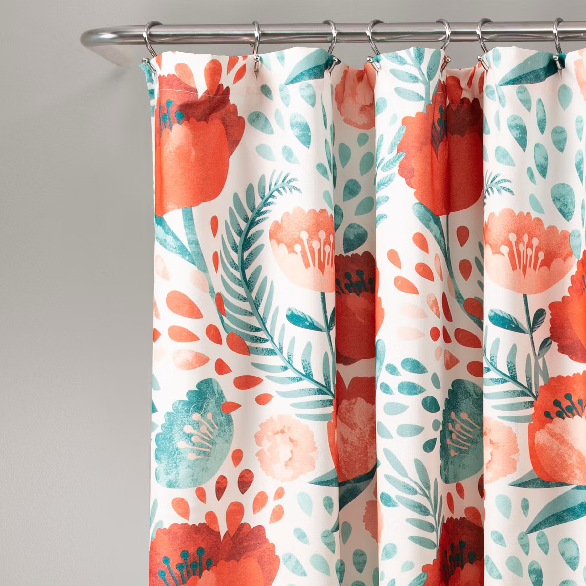 Poppy Garden Shower Curtain - Lush Décor | Target