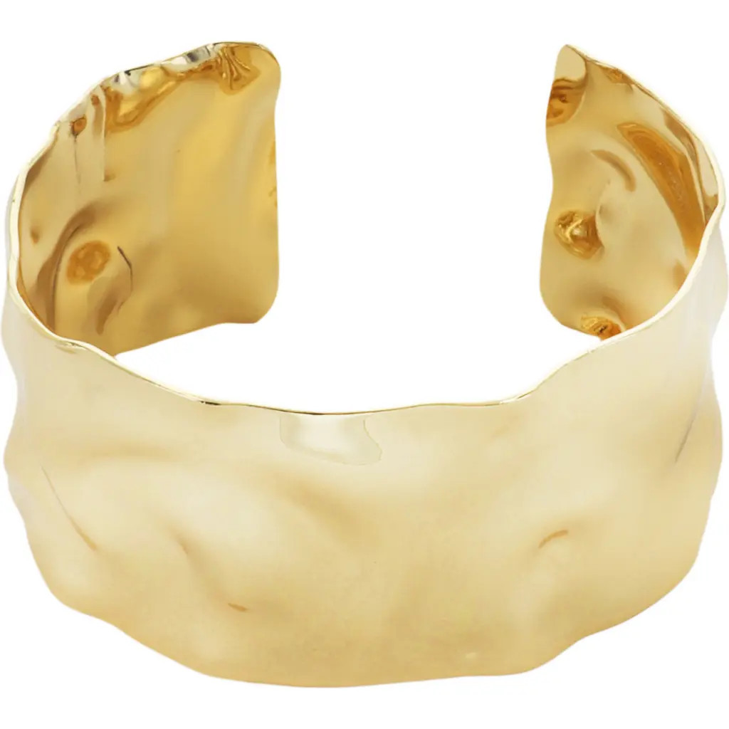 Panacea Hammered Cuff Bracelet in Gold at Nordstrom | Nordstrom
