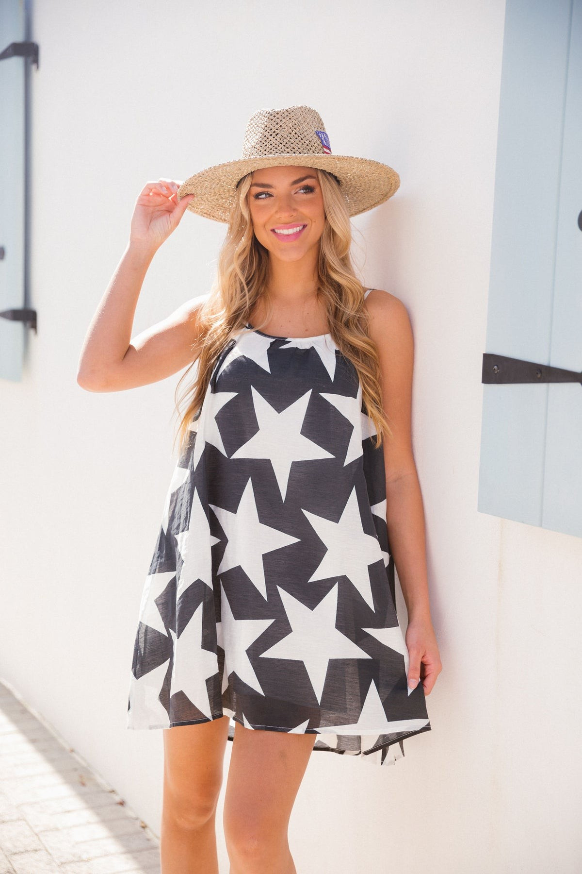 STAR SPANGLED LITTLE BLACK DRESS | Judith March