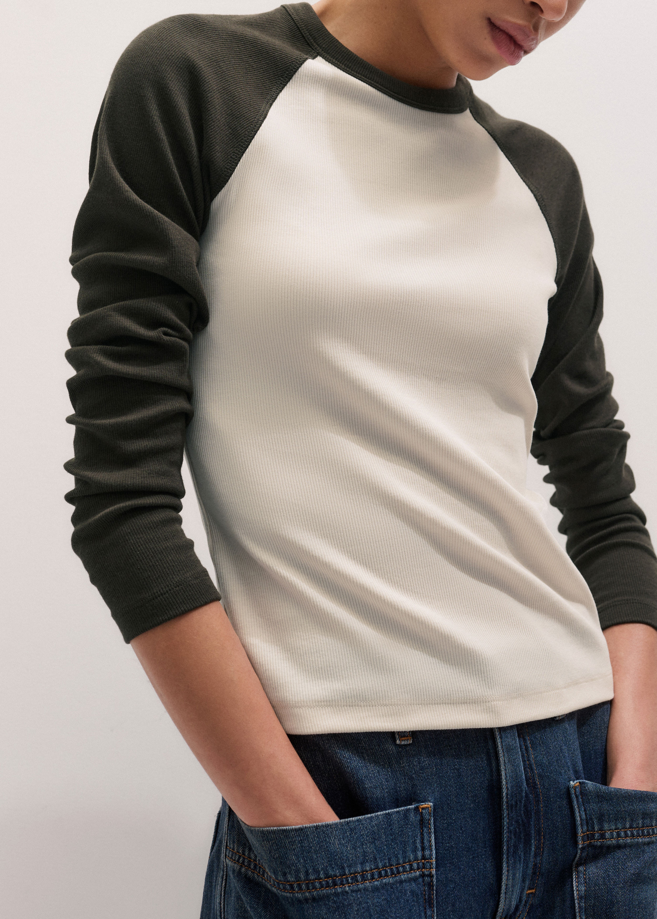 Slim Baseball Top | ME+EM Global (Excluding US)