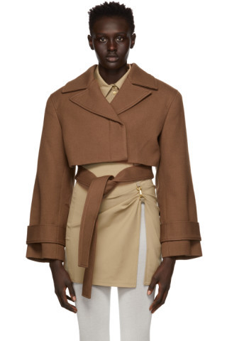 Jacquemus - Brown 'La Veste Picchu' Jacket | SSENSE