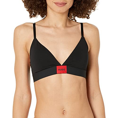 HUGO Modern Cotton Stretch Triangle Bra | Amazon (US)