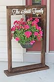 Front porch decor.outdoor decor.outdoor planters.patio decor.front door decor.outdoor garden decorat | Amazon (US)