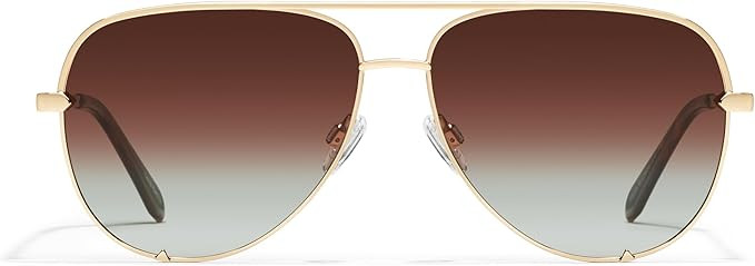QUAY - Sunglasses For Men & Women, Oversized Aviator Shades, UV Protected Lenses | Amazon (US)