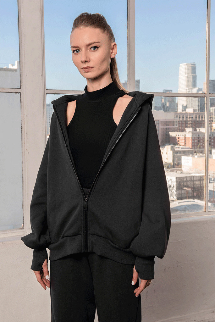 OVERSIZED ZIP HOODIE | Session