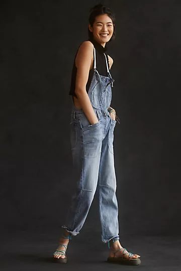 Pilcro The Painters Denim Overalls | Anthropologie (US)