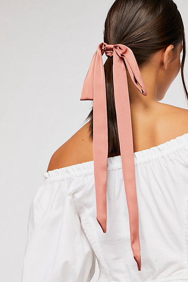 Ribbon Scarf Pony by Free People | Free People (Global - UK&FR Excluded)