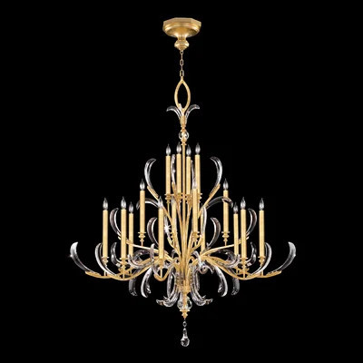 Beveled Arcs 58" Round Chandelier | Perigold
