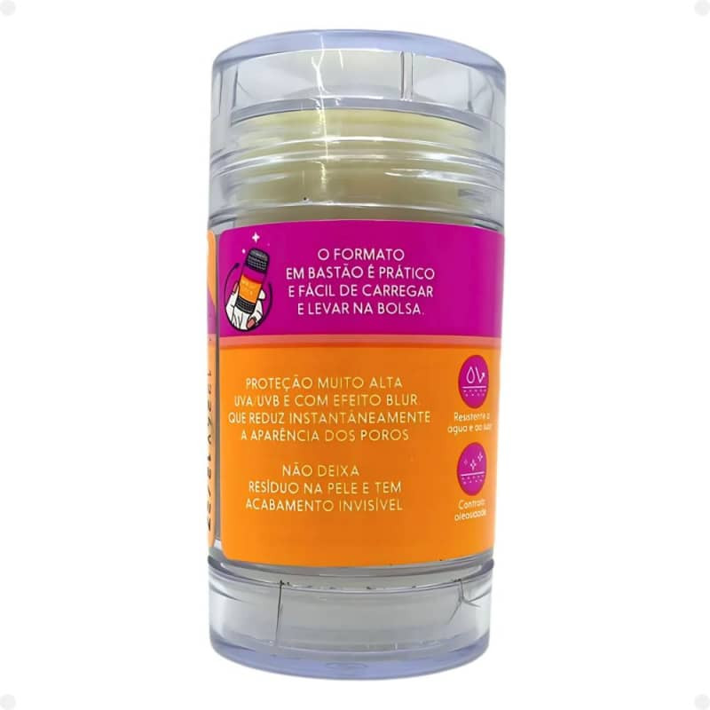 Bastão Protetor Solar Facial Ricca Fps 60 Cód.3816 | Beleza Na Web (BR)