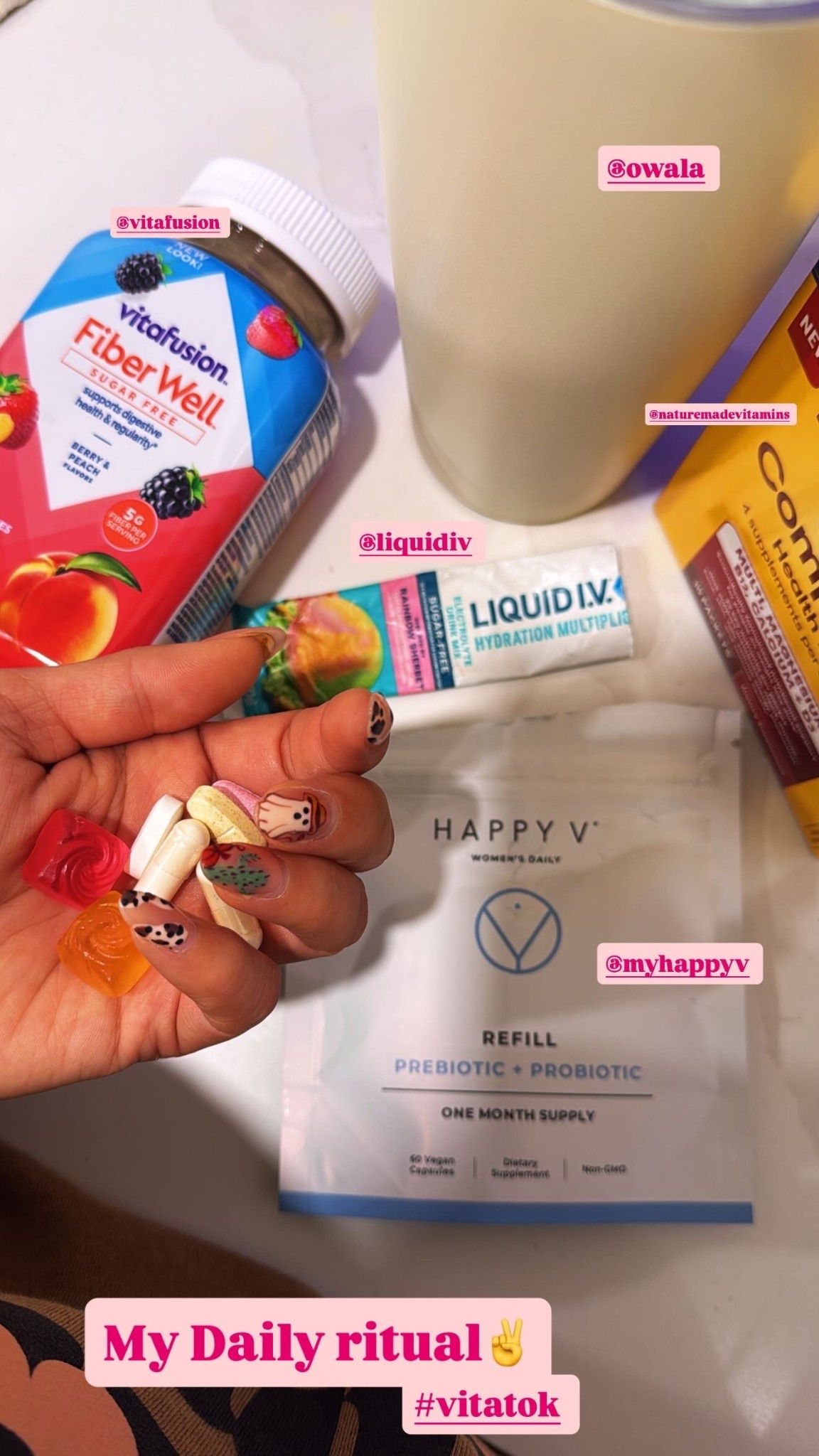 #vitatok #healthyliving #vitamins #hydrate #owala #momtok 

#LTKFindsUnder50 #LTKBeauty