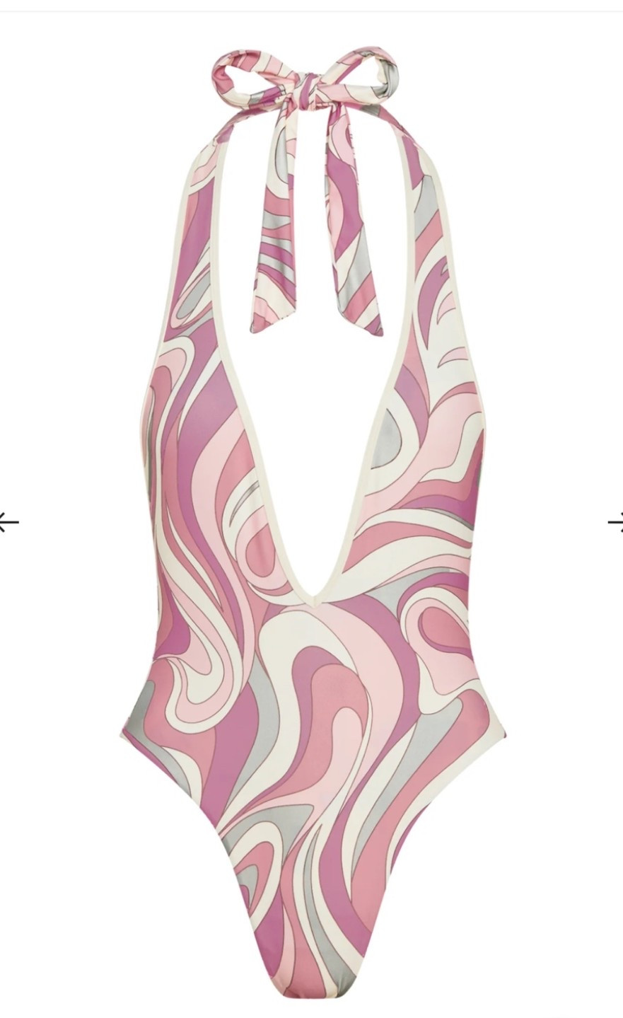 Gorgeous Pucci looking swimsuit! Lots of styles!! One piece and bikinis 👏

#LTKTravel #LTKSwim #LTKootd
