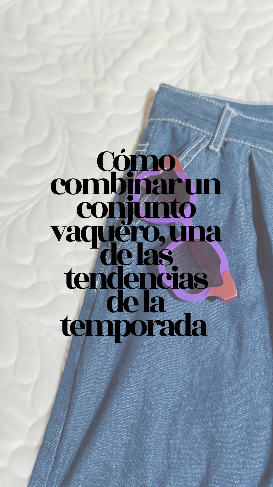 Cómo combinar un conjunto vaquero 

#LTKeurope #LTKespana