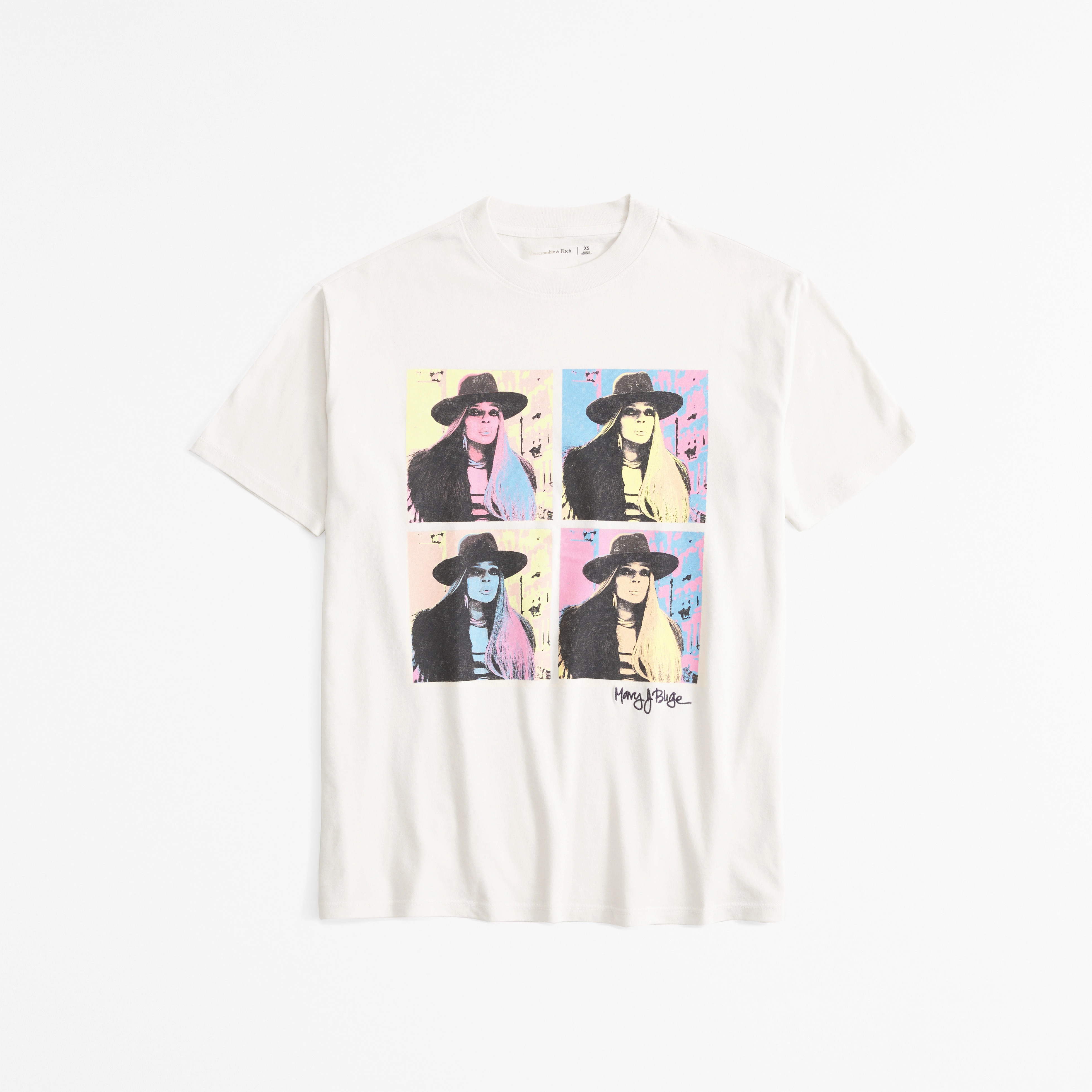Oversized Mary J. Blige Graphic Tee | Abercrombie & Fitch (US)