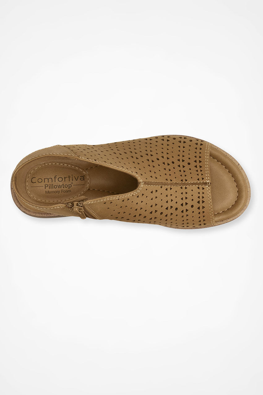 Delsie Suede Sandals by Comfortiva® | Coldwater Creek