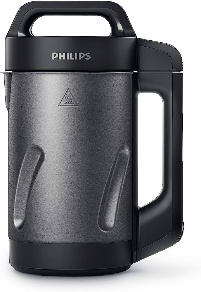 Philips Soup and Smoothie Maker, Makes 2-4 servings, HR2204/70, 1.2 Liters, Black and Stainless S... | Amazon (US)