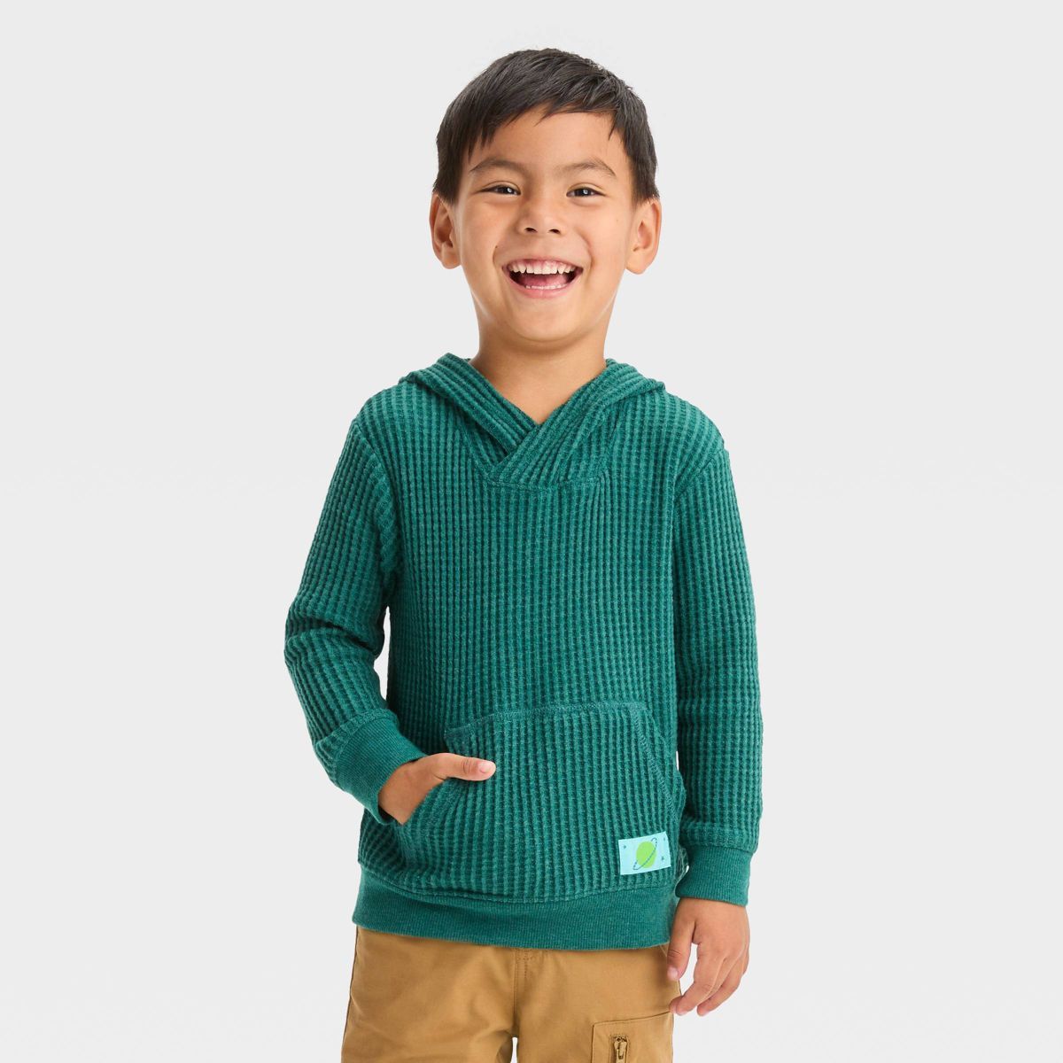 Toddler Boys' Chunky Thermal Pullover - Cat & Jack™ | Target