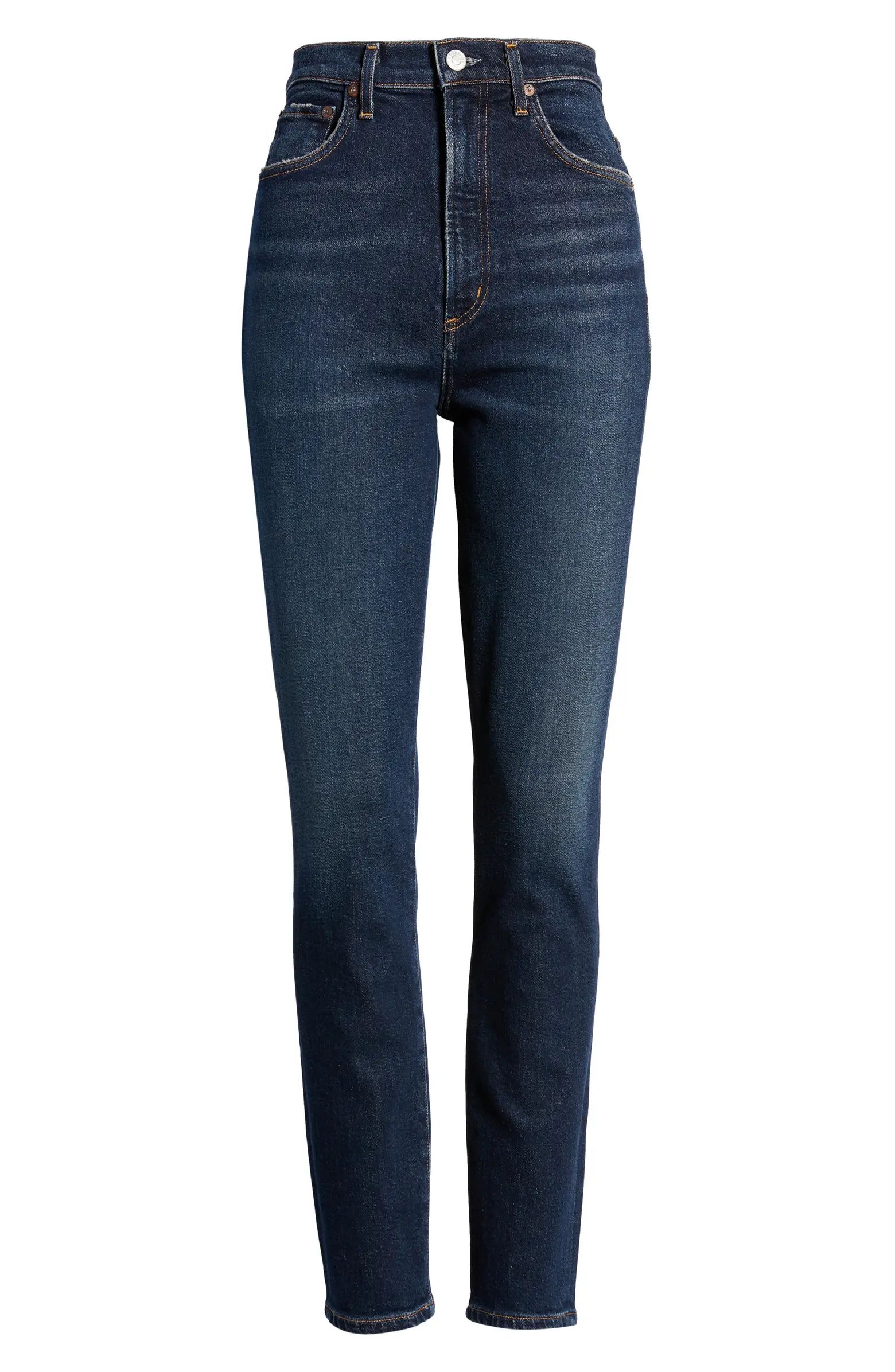 Pinch Waist Super High Waist Skinny Jeans | Nordstrom