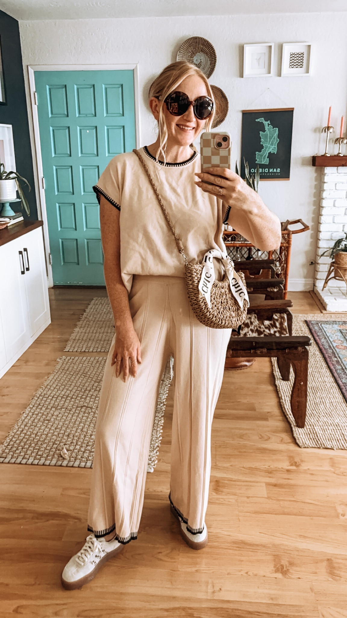 Cozy lounge, travel, brunch set from Amazon! This knit is literally the softest thing, so luxe and gorgeous 🧡 Can be dressed up for down so super versatile! 

Wearing size L at 150 lbs and 5’7” for reference. Fit is TTS. 

#LTKStyleTip #LTKFindsUnder50 #LTKOver40