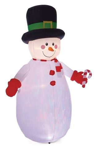 GEMMY Inflatable 8' Projection Snowman#151-3302-4 | Canadian Tire