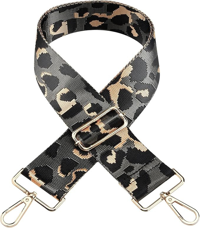 BOWINR Wide Shoulder Strap for Bag Adjustable Replacement Belt Crossbody Canvas Bag Handbag Purse... | Amazon (US)