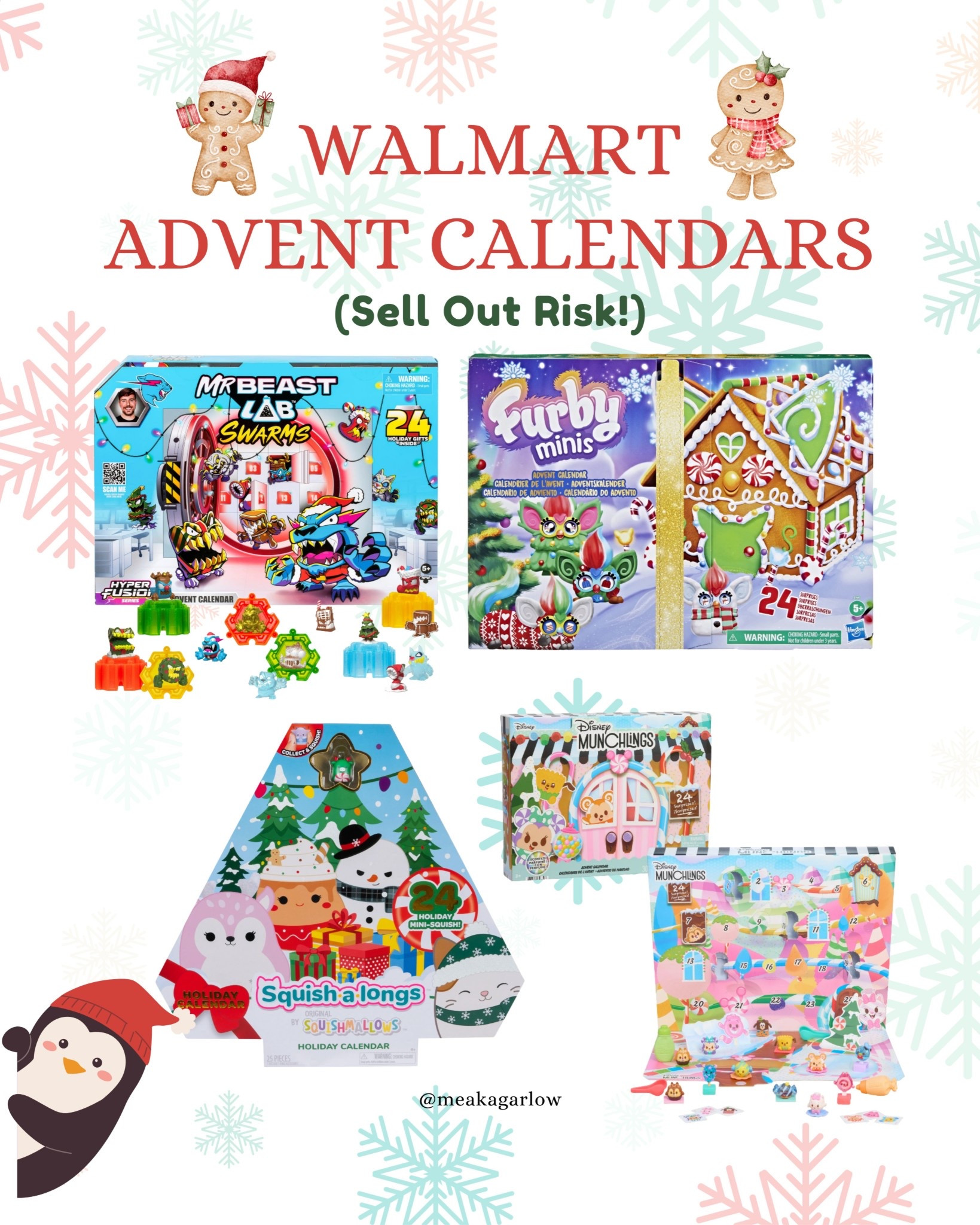 Walmart has all the good advent calendars! These will sell out!! 🎄

#LTKSeasonal #LTKFamily #LTKKids