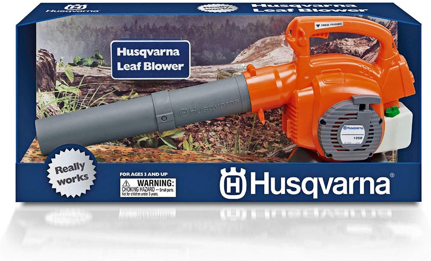 Husqvarna 589746401 Leaf Toy Plastic Blower, Grey/Orange | Amazon (US)