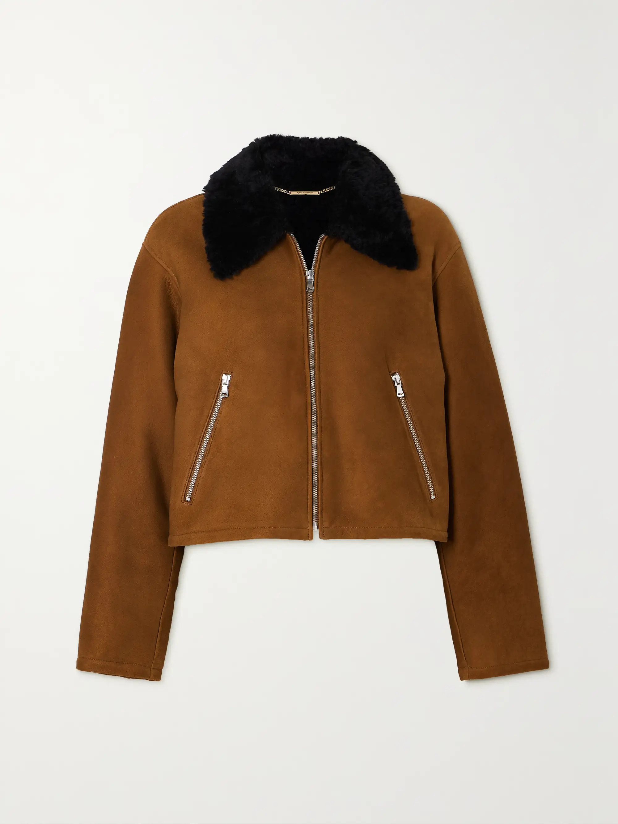 + NET SUSTAIN Nyla shearling jacket | NET-A-PORTER (US)