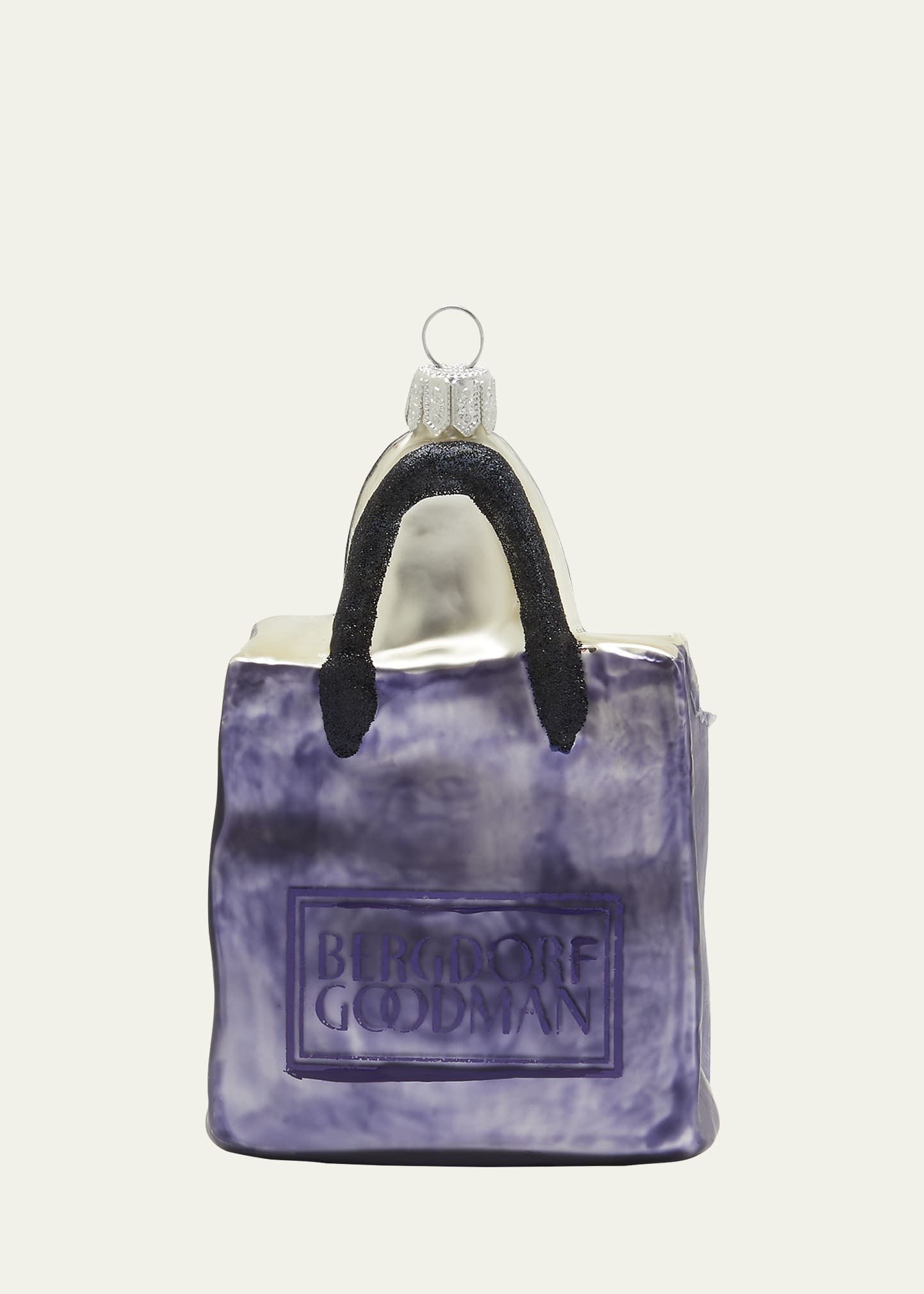 Bergdorf Goodman BG Shopping Bag Christmas Ornament | Bergdorf Goodman