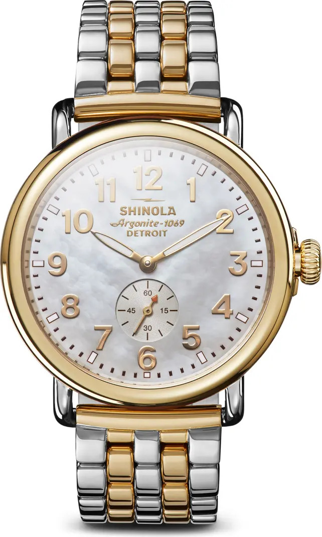 Shinola Runwell Sub Second Bracelet Watch, 41mm | Nordstrom | Nordstrom