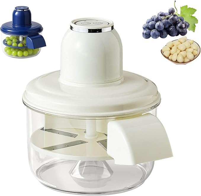 Automatic Grape Peeler – Automatic Garlic Peeler with 20s Fast Peel, 50W Motor, 200mm Blade, Re... | Amazon (US)