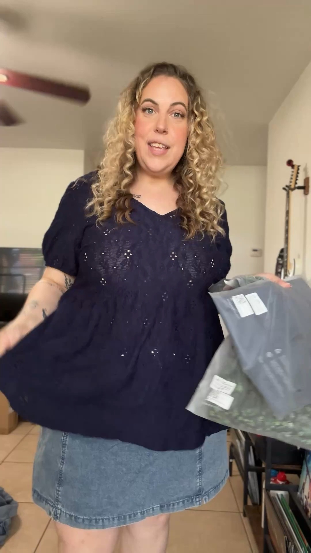 Wearing a 2x in both dresses 

#LTKMidsize #LTKPlusSize #LTKOver40