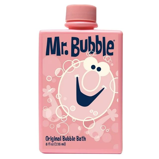 Mr. Bubble Throwback Liquid Bubble Bath, Original Bubblegum Scent, 8 fl oz | Walmart (US)