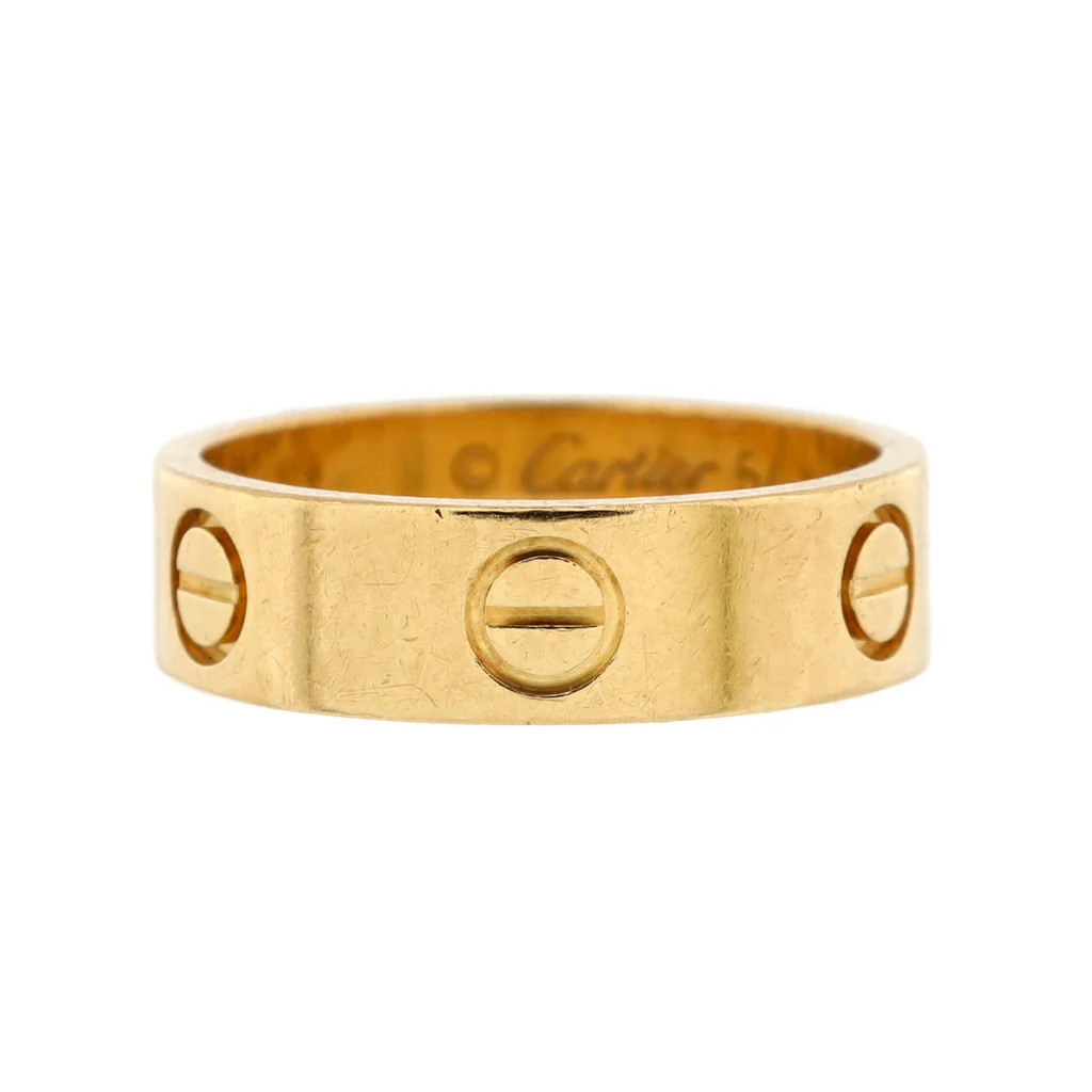 Love Band Ring 18K Yellow Gold | Rebag
