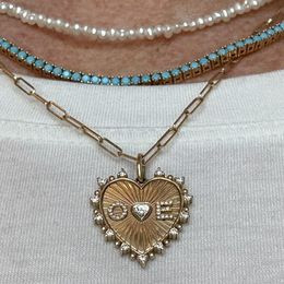 The Family Heart Pendant 14K | leMel