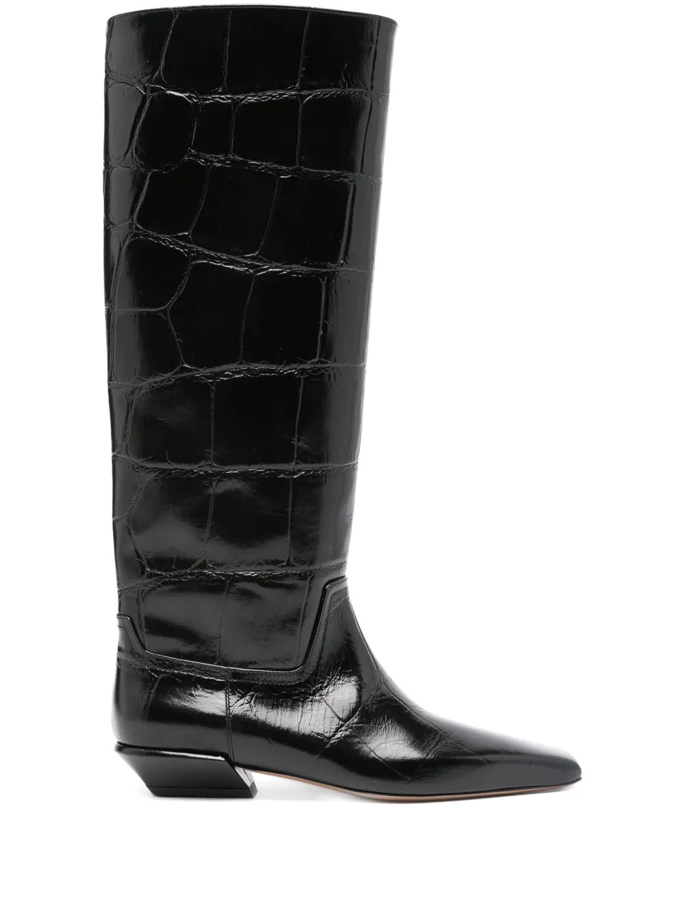 Paris Texas Leather Boots | Black | FARFETCH | Farfetch Global