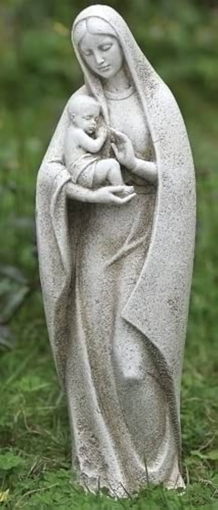 Joseph's Studio by Roman Inc, Madonna and Child Garden, Garden Collection, Religious Statue, Holy... | Amazon (US)