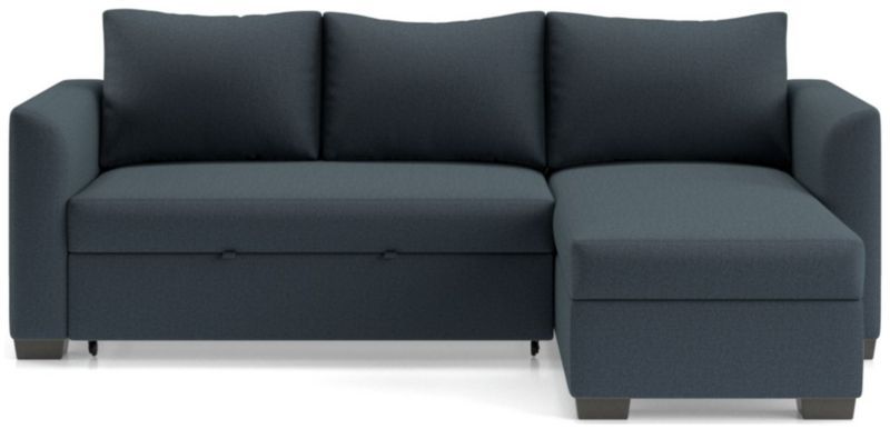 Bedford 2-Piece Sleeper Sectional Sofa + Reviews | Crate & Barrel | Crate & Barrel