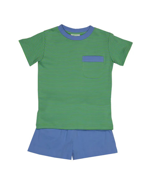 Caden Pocket T-Shirt Set | Grace and James Kids