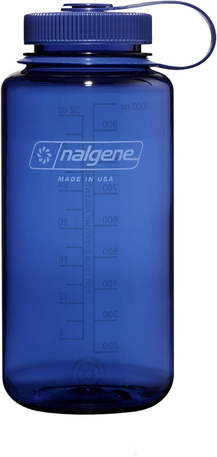 Nalgene 32 oz Wide Mouth Water Bottle, Denim | Amazon (US)