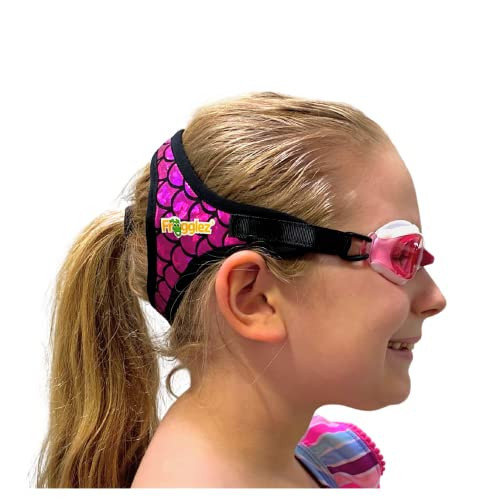 Frogglez Kids Swim Goggles with Pain-Free Strap | Ideal for Ages 3 – 10 in Swimming Lessons | Leakproof, No Hair Pulling, UV Protection | Swimming Goggles for Kids Recommended by Olympic Swimmers | Amazon (US)