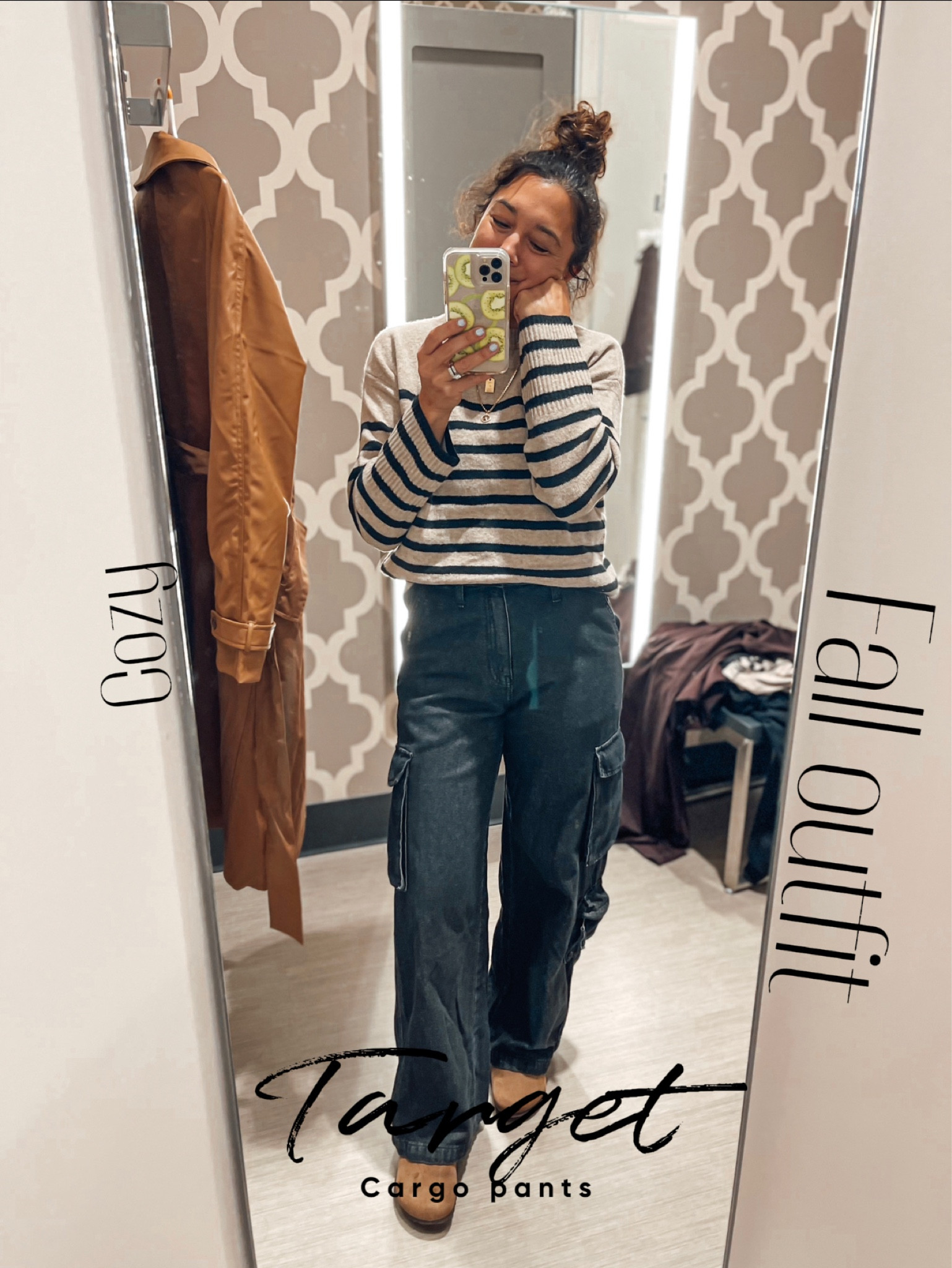 I knew I shouldn’t have thrown out all my cargos😑, but luckily these are super cute(4) 
And with this super soft oversized sweater (s)❤️

#LTKfindsunder50 #LTKfindsunder100 #LTKover40