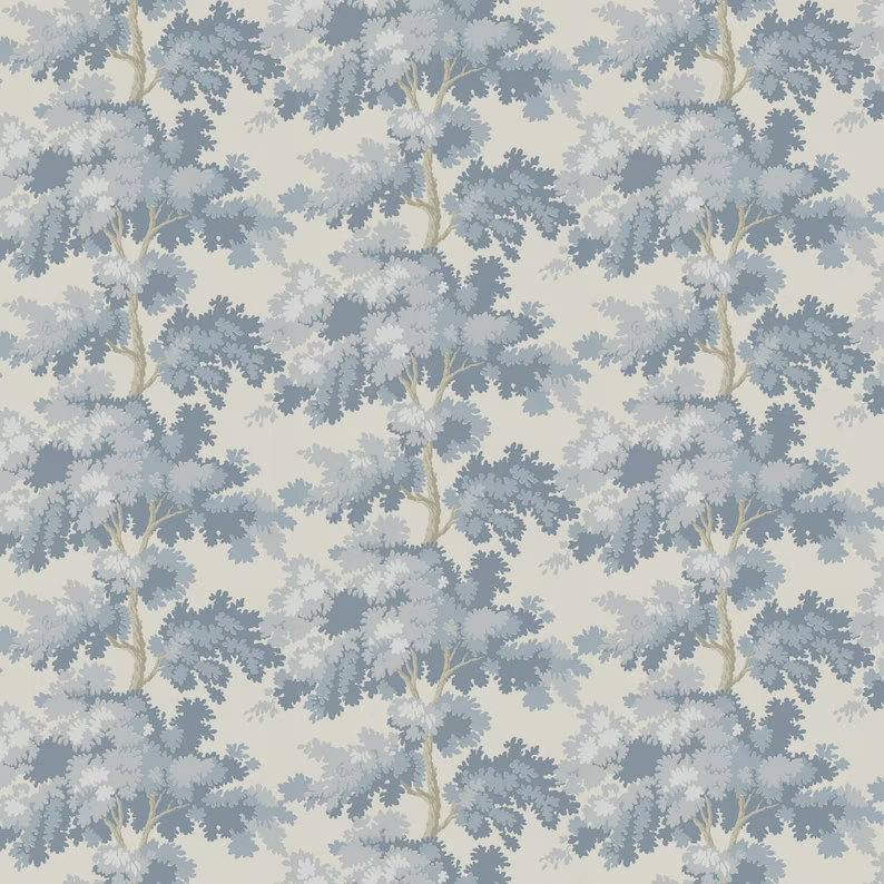 Scalamandre Sandberg Raphael iconic wallpaper / wallcovering - feature wall - forest wallpaper - ... | Etsy (US)