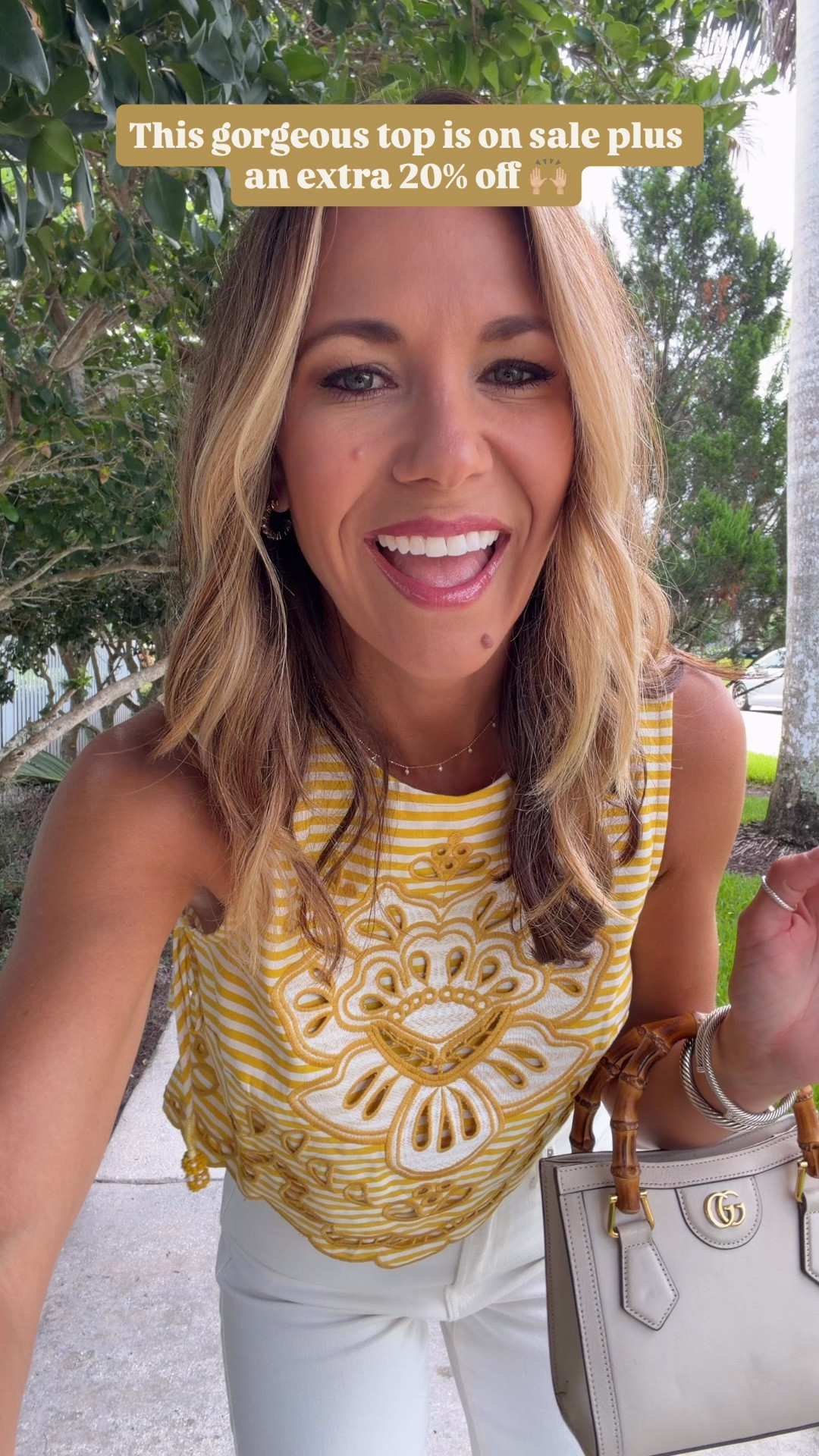 This gorgeous top is on sale plus an extra 20% off with code EXTRA20 — runs tts

#LTKSeasonal #LTKOver40 #LTKSaleAlert