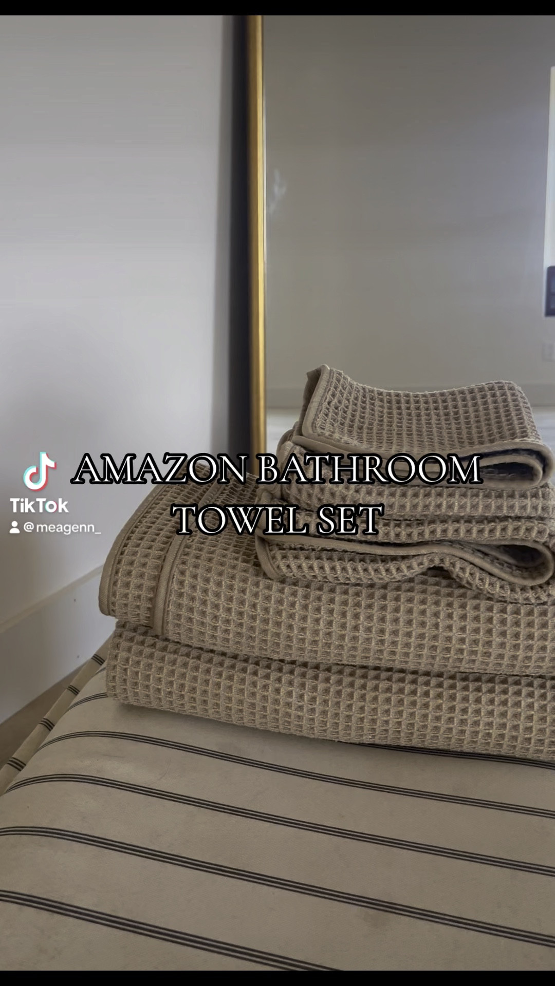 This Amazon bathroom towel set is about to replace all the towels in my house! It comes with 2 VERY large towels, 2 extra big hand towels, & 2 washcloths complete this set!

#LTKSaleAlert #LTKFindsUnder50 #LTKHome