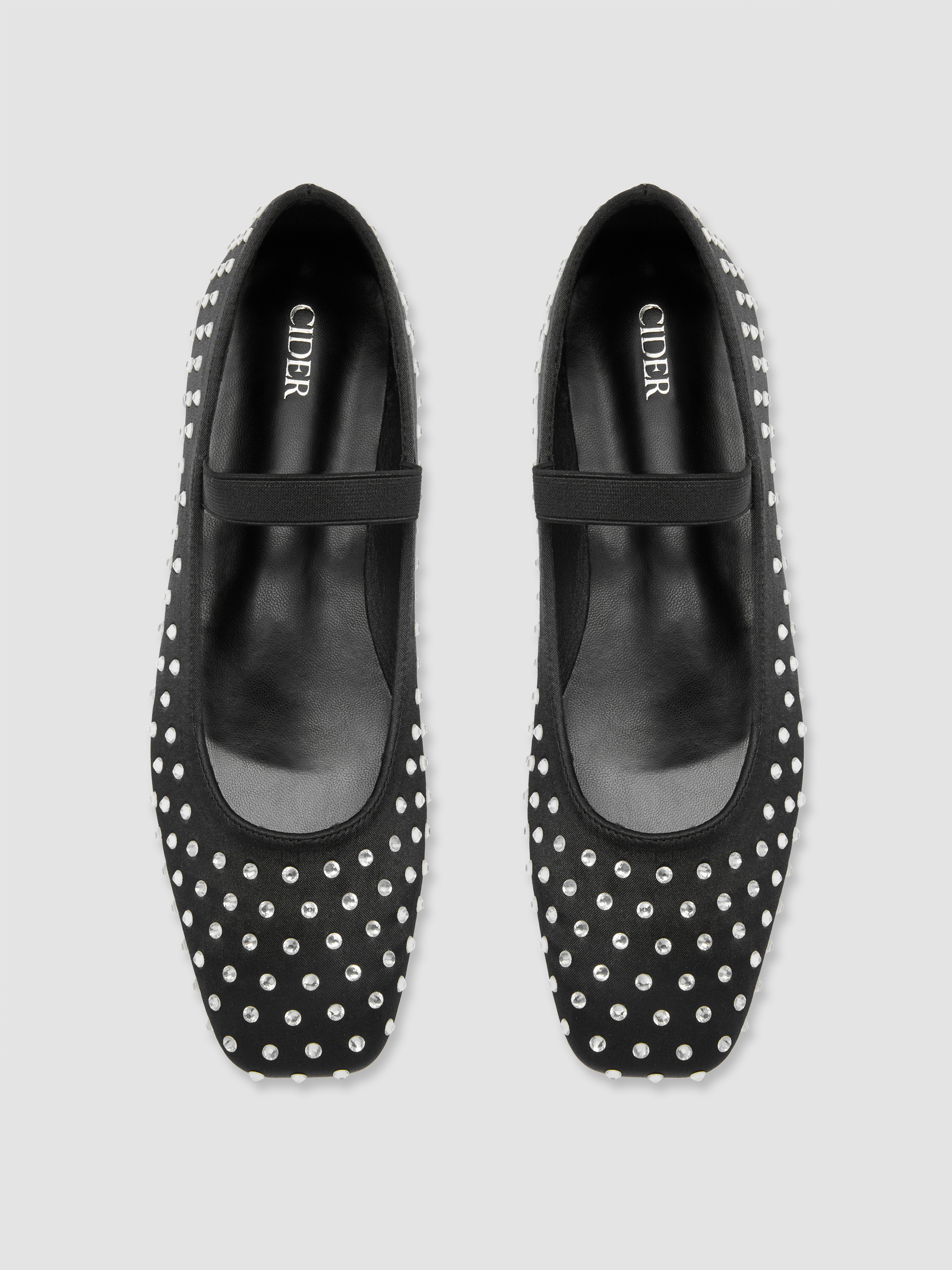 STUDDED BALLET FLATS For Daily Casual Date Music Festival/Live House Party/Clubbing Exhibition Co... | Cider