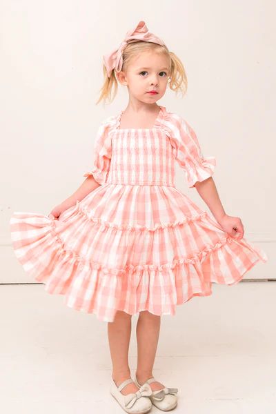 Mini Mia Gingham Dress | Ivy City Co